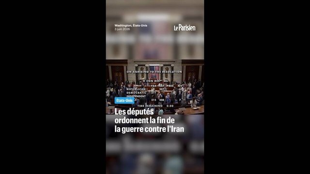 Etats-Unis : les députés ordonnent la fin du conflit contre l’Iran