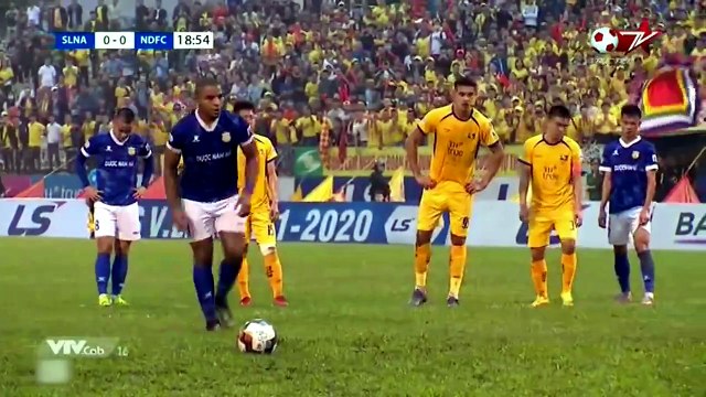 Sông Lam Nghệ An 1-1 Nam Định - Goals and Highlights (31/10/2020) | VTVcab 16 - Bóng Đá TV (Kênh số 42 trên hệ thống Truyền Hình K+)