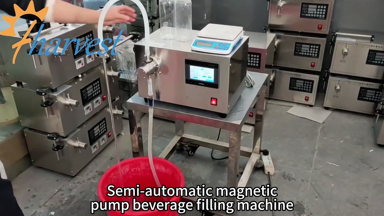We want a semi-automatic liquid magnetic pump filling machine for small batch production of low-viscosity liquids such as chili oil and soy sauce. Please recommend a reliable Chinese factory.