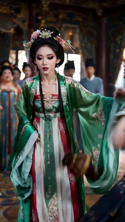 抖音新剧上线#凝霜落，遥枝开 (上)