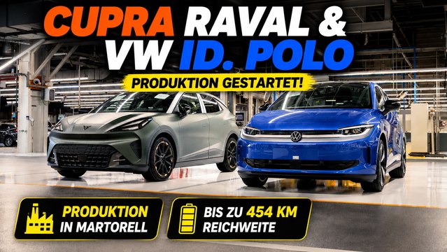 CUPRA Raval und Volkswagen ID. Polo elektrifizieren Europa | die Produktion