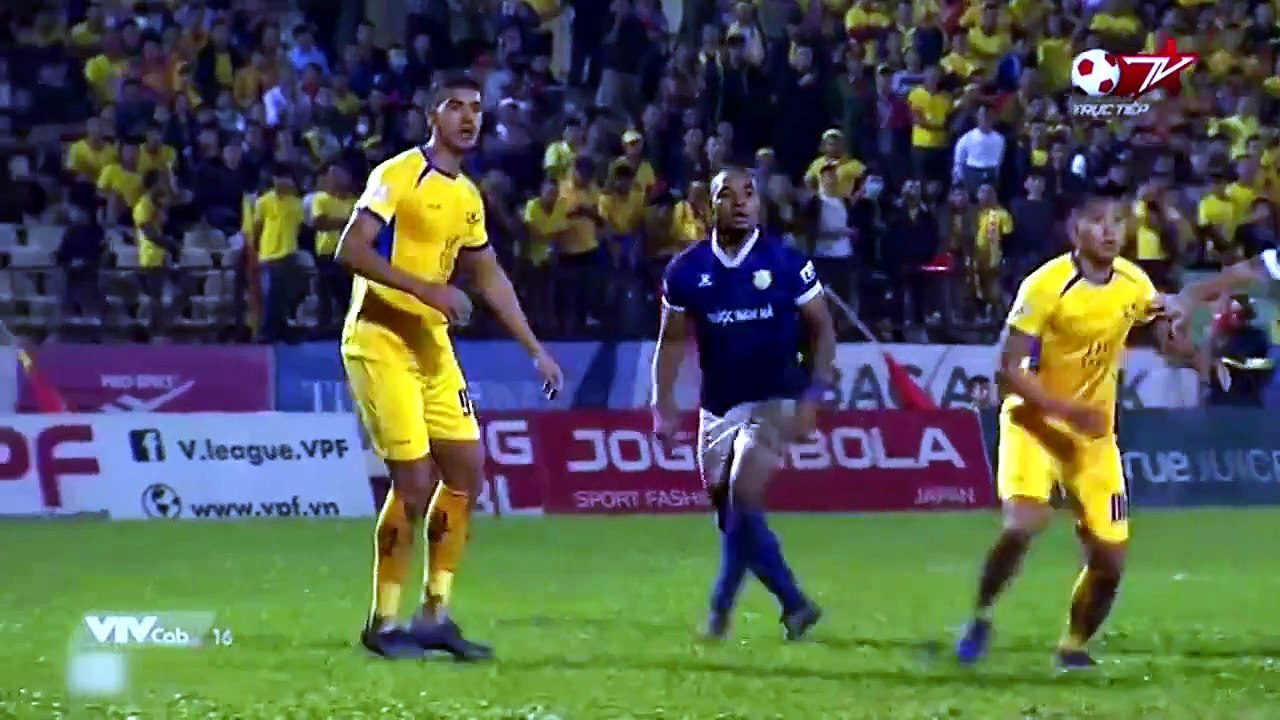 Sông Lam Nghệ An 1-1 Nam Định - Goals and Highlights (31/10/2020) | VTVcab 16 - Bóng Đá TV (Kênh số 42 trên hệ thống Truyền Hình K+)