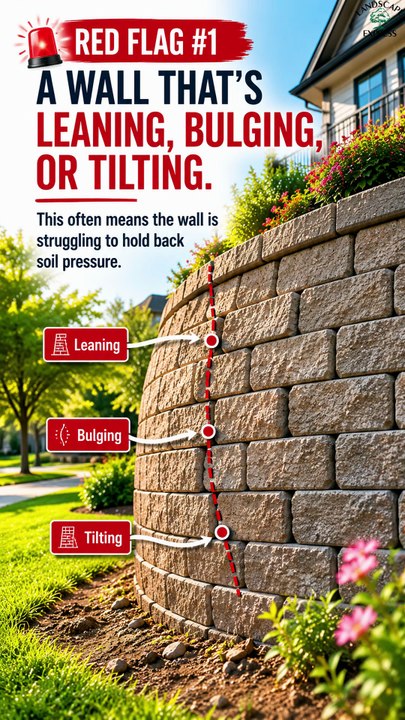 DFW Homeowners Don't Ignore These Retaining Wall Red Flags!