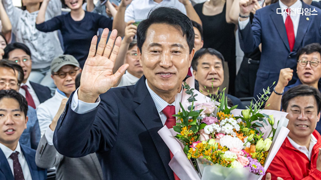 '대역전극' 오세훈 당선…사상 첫 5선 서울시장 #오세훈 #서울시장 #국민의힘