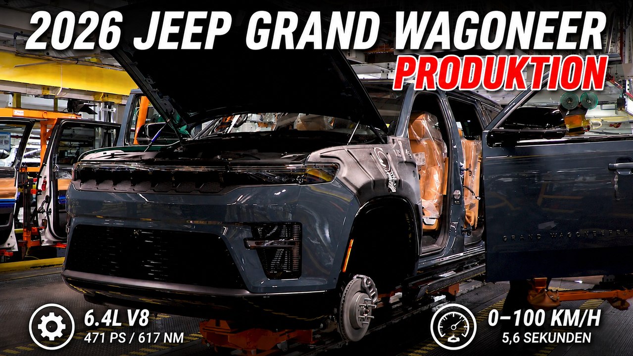 2026 Jeep Grand Wagoneer Fertigung – Einblick in die Produktion USA