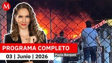 Registran fuerte incendio en cercanías del mercado de Jamaica | Paola Barquet, 3 de junio de 2026