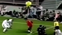 Ronaldo skills and he is a real g o a t