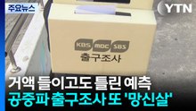 공중파 출구조사 또 '망신살'..."초박빙 지역 한계" / YTN
