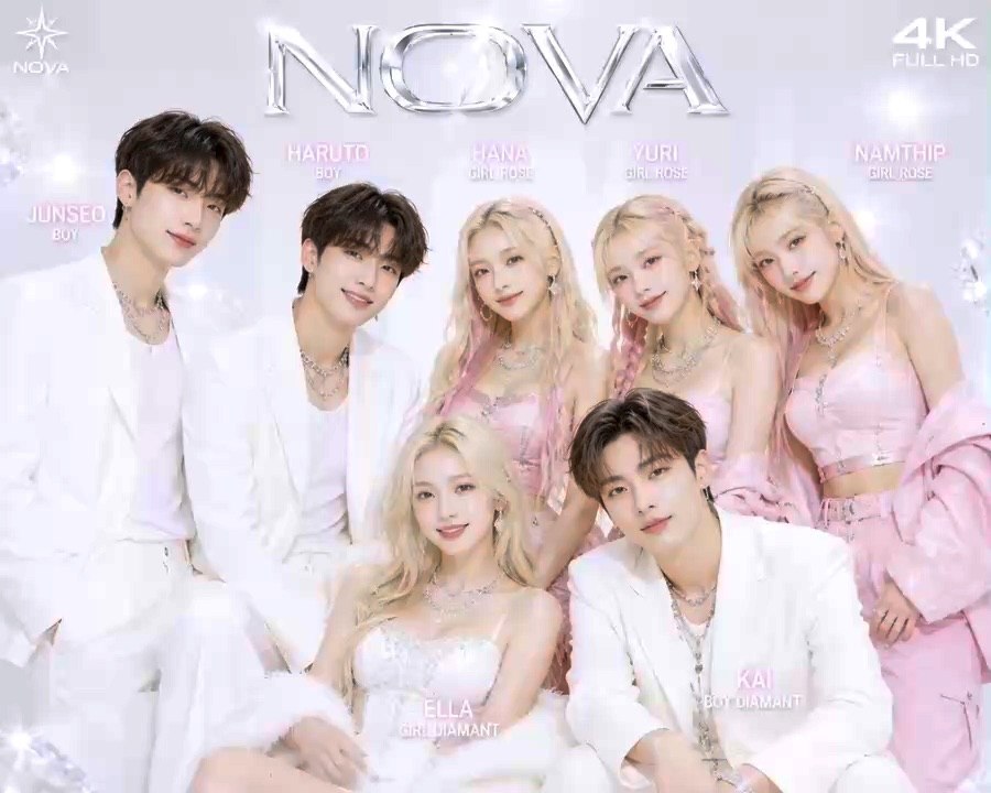 Nova kiss me Ella kai junseo phat Yuri Hana Namthip #