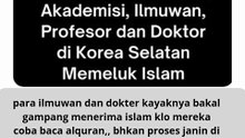 Islam semakin diterima di Negara Korea ini buktinya  #news