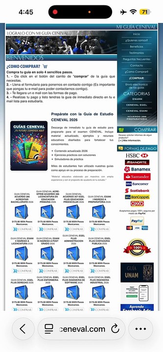 Guía de ingreso a la universidad autónoma de Nuevo León UANL