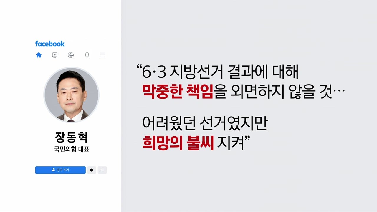 장동혁 책임론..."거취 고민해야" vs "교체는 안 돼" [앵커리포트] / YTN