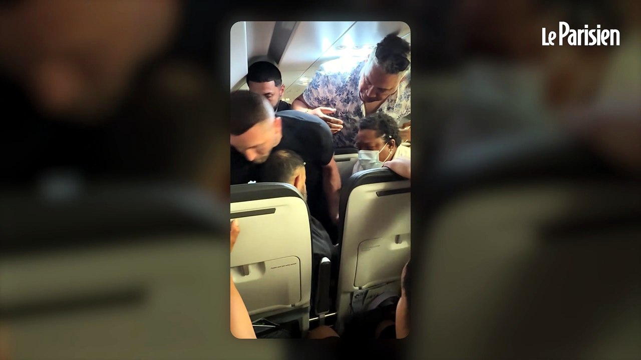 Un combattant de MMA maîtrise un passager qui voulait étrangler un agent de bord