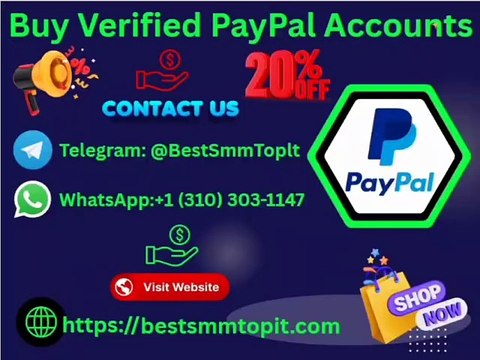 Purchase Buy Verified PayPal Accounts With Instant Access Securely