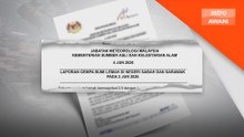 Dua gempa bumi lemah gegarkan Ranau, Mambong dalam tempoh 12 jam - MetMalaysia