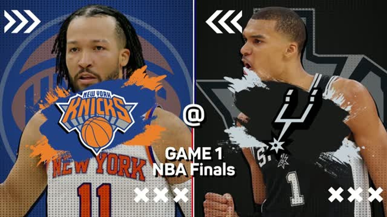 Brunson leads Knicks to clutch Game 1 win at Spurs in NBA Finals