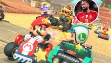 Borja Iglesias desvela que la selección hace piña... ¡jugando al Mario Kart!
