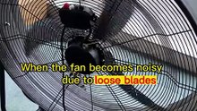 How to deal with loose blades #mingletec #drumfan #gym #stadium #heavyduty #ventilation #exhaustfan #factory #warehouse #manufacturer #fyp
