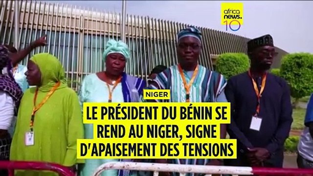 AES : le président du Bénin en visite au Niger en signe d'apaisement