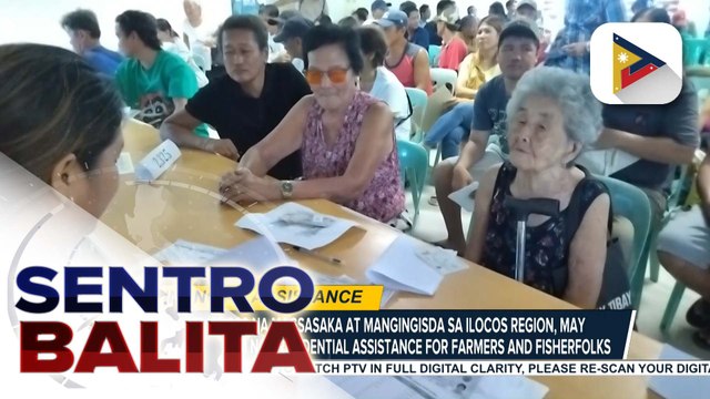 Higit 158K magsasaka at mangingisda sa Ilocos Region, may ayuda sa ilalim ng Presidential Assistance for Farmers and Fisherfolk Program ayon sa DA | ulat ni Ricky Casipit - Radyo Pilipinas - Dagupan