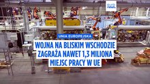 Do 1,3 miliona miejsc pracy w UE zagrożonych przez wojnę na Bliskim Wschodzie