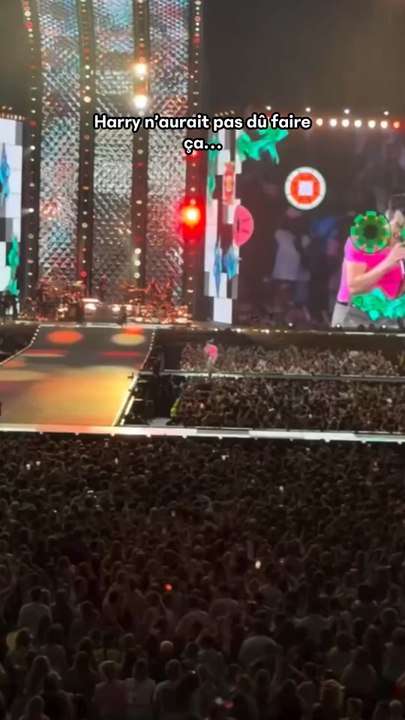 La scène de Harry styles est folle !