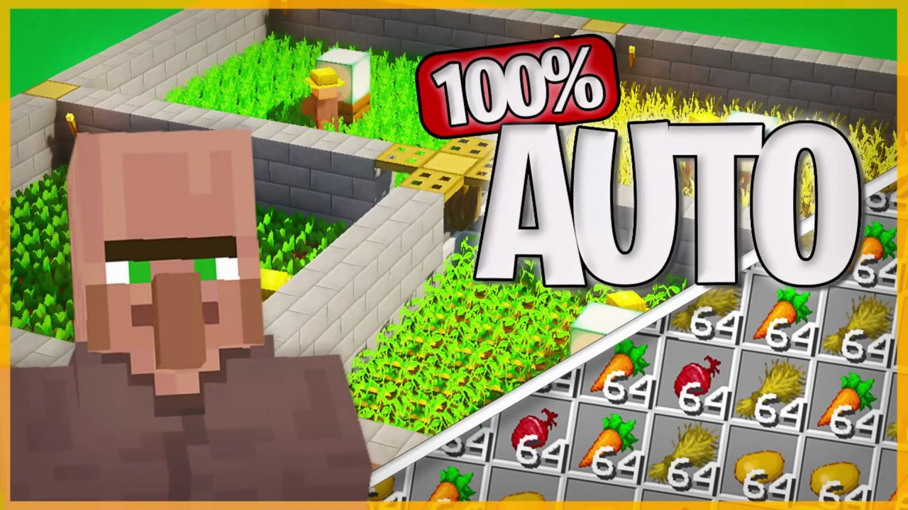 Minecraft Survie Archipel #12 : Première usine automatique et ferme à nourriture !