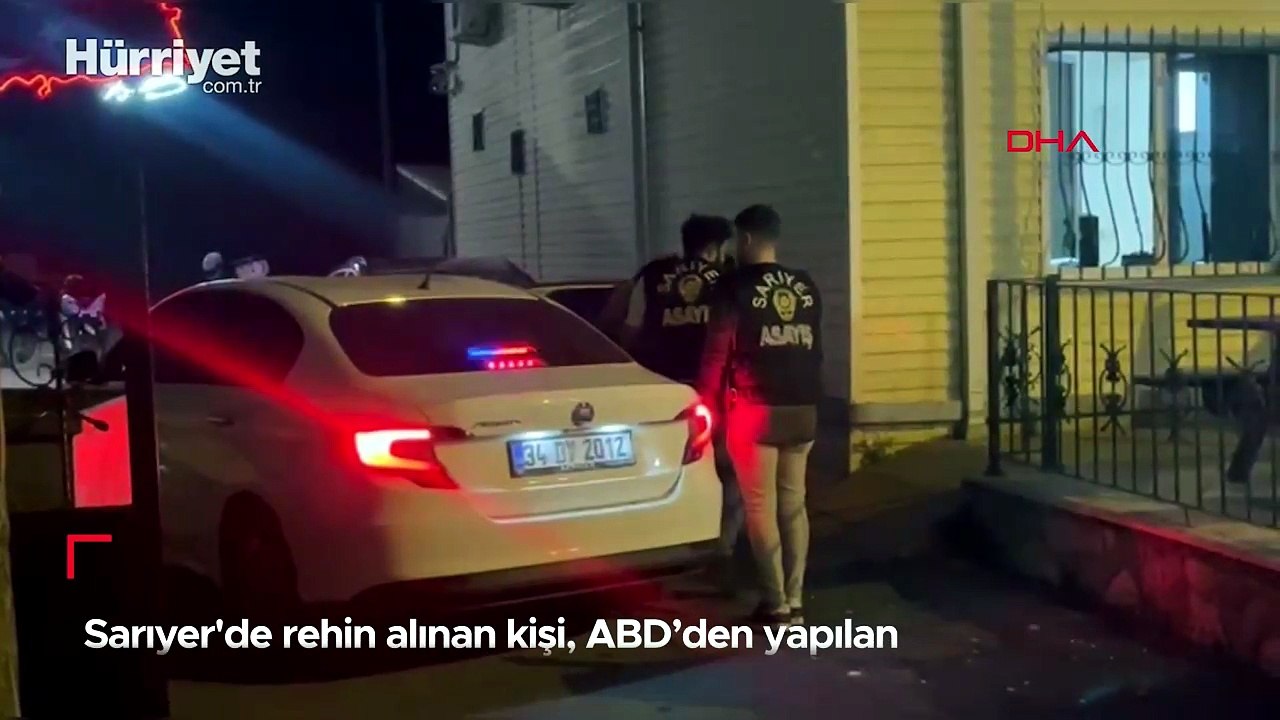 Sarıyer’de silahla iş yerinde rehin alındı: ABD’den yapılan ihbarla kurtarıldı