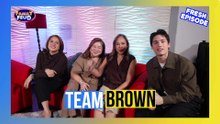 Family Feud: Fam Huddle with Team Biscia and Team Brown | Online Exclusive