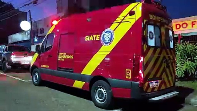 SIATE atende vítima com ferimentos no rosto e no tórax na Avenida Brasil em Cascavel