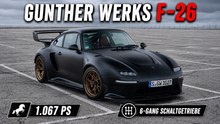Gunther Werks F-26 Black Stealth Fighter Edition als Restomod