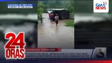 Malakas na ulan at hangin, naminsala sa Tacurong; nagbagsakan ang ilang poste at puno | 24 Oras