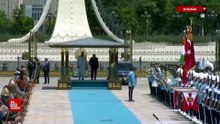 Cumhurbaşkanı Erdoğan Nijer Cumhurbaşkanı'nı resmi törenle karşıladı