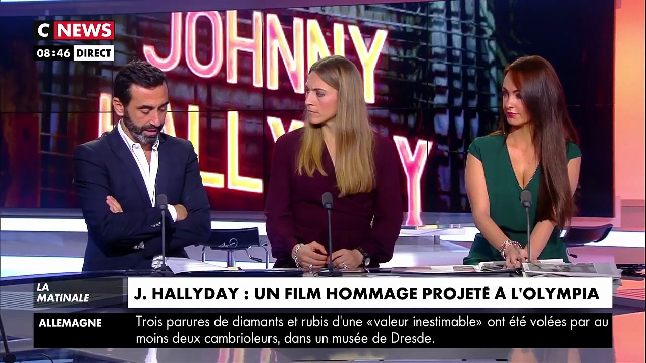 2019 - Johnny Hallyday - “Johnny, Un Soir à l’Olympia” : Projection Hommage dans “Pop Culture” (CNews, 26 Novembre)