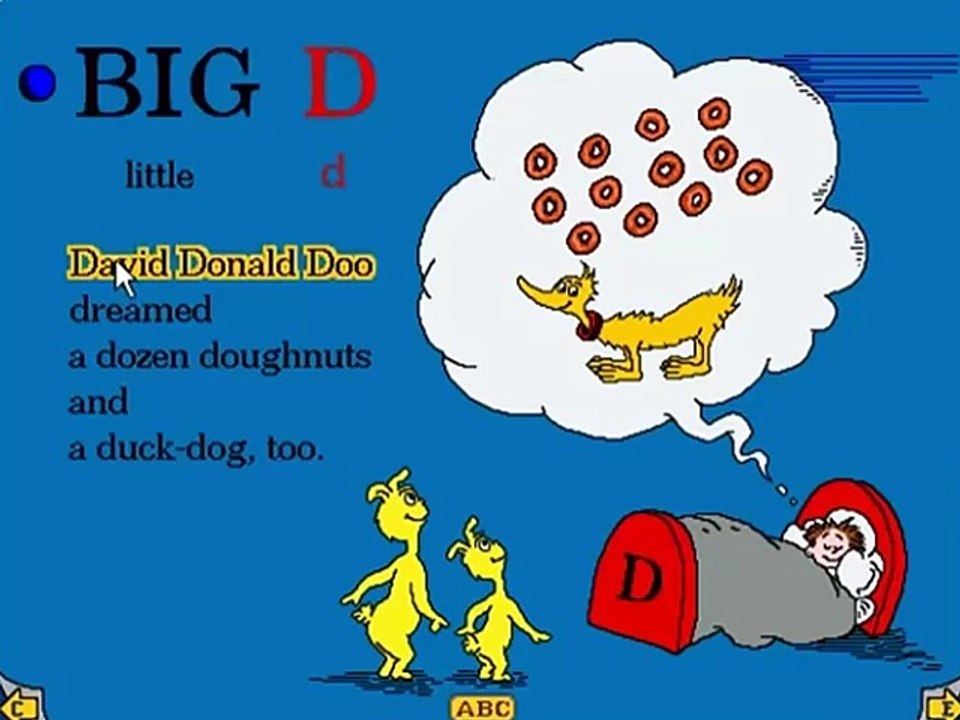 Dr. Seuss's ABC Living Books - Letter D