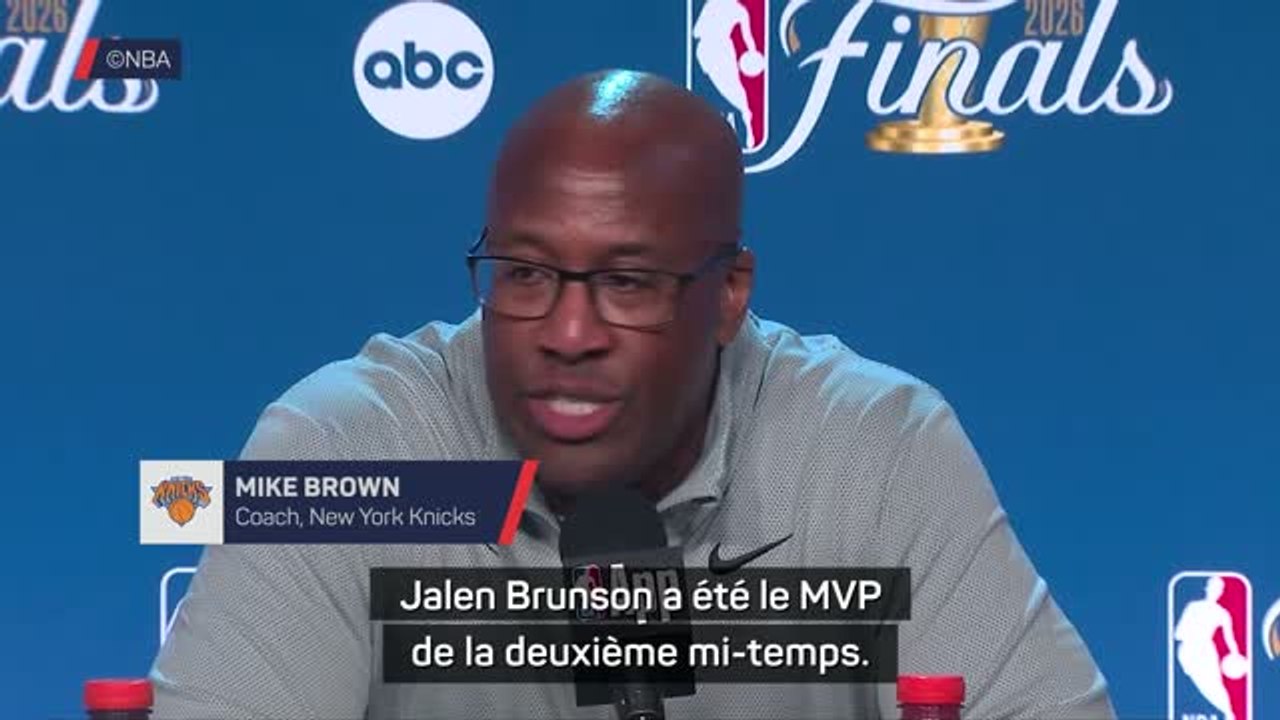 Knicks - Brown et Towns s'enflamment pour "le MVP de la deuxième mi-temps" Brunson
