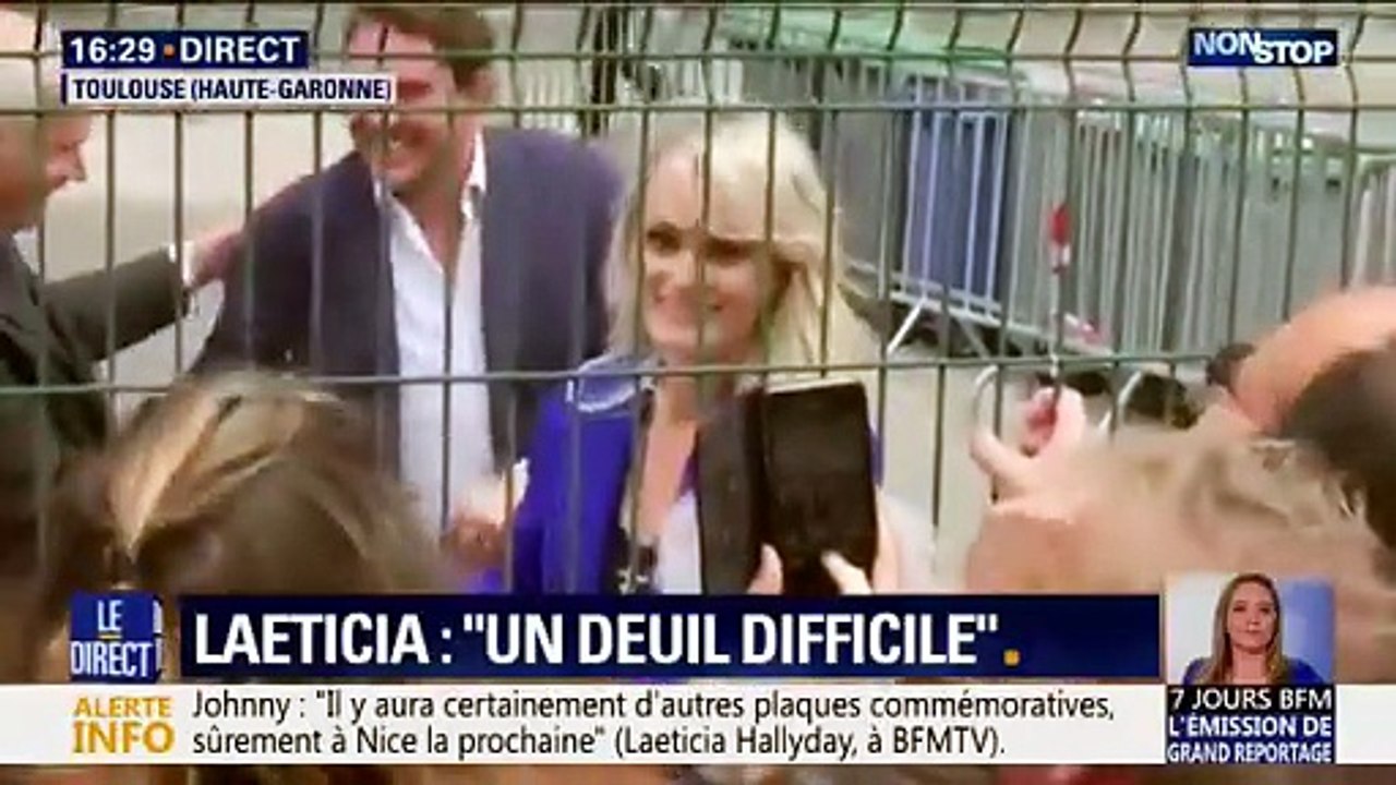 2019 - Johnny Hallyday - L’Esplanade Hommage à Johnny Hallyday à Toulouse (Journaux BFM TV, 15 Juin).mp4