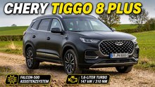2027 Chery Tiggo 8 Plus: Neues Cockpit und moderne Fahrhilfen