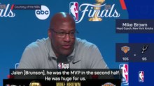 ''MVP candidate' Brunson dragged Knicks to Game 1 win - Brown