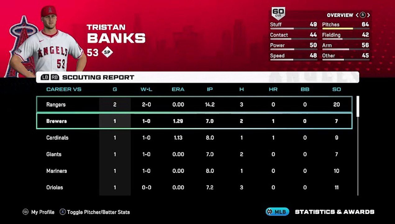 My Career Information (MLB The Show 26)