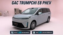 Neuer GAC Trumpchi E8 PHEV mit Hybrid-Power und LiDAR