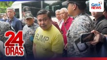 Arraignment ni Sen. Estrada sa kaniyang plunder case, iniurong dahil sa nakabinbin niyang mosyon na ibasura ito ng Korte | 24 Oras