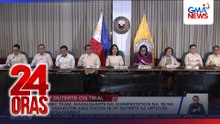 Prosec. Team, magsusumite ng manifestation sa ‘di na nila sasagutin ang tugon ni VP Duterte sa articles of impeachment | 24 Oras