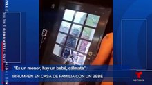 Escalofriante video: periodista grabó a violentos que irrumpieron en su vivienda y la secuestraron. Miralo.