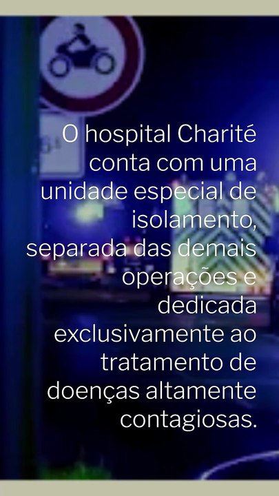 Vídeo - Berlim recebe paciente americano com ebola