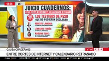 Causa Cuadernos: declaran Lavagna, Fariña y Zuvic en una audiencia clave del juicio contra Cristina Kirchner