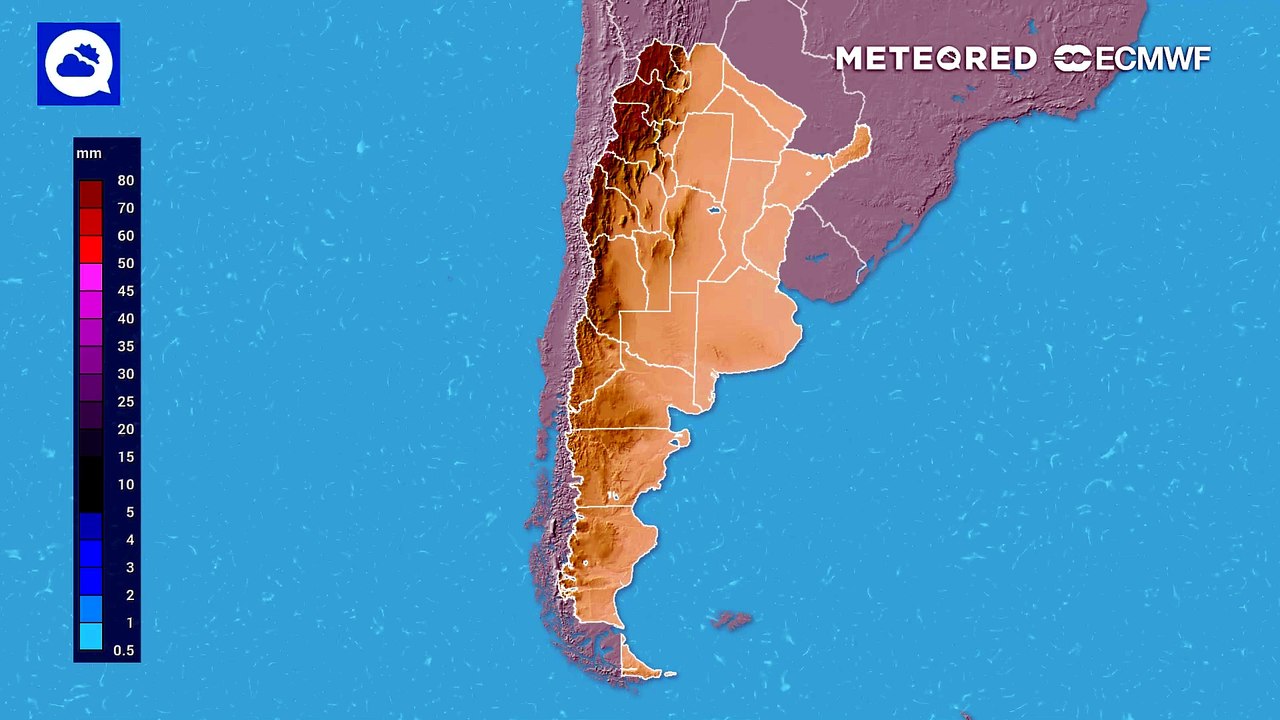 Regresaron las lluvias y se intensificarán fuertemente sobre estas 6 provincias bajo alerta del Servicio Meteorológico Nacional