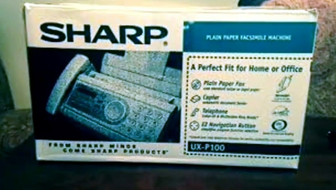 Sharp UX-P100 Plain Paper Fax Review & Guide