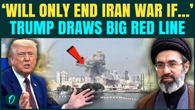 ‘Only End Iran War If…’: Trump DROPS Big Condition For HALTING Strikes On Iran | U.S. Iran War