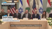 El Líbano e Israel acuerdan un alto el fuego tras negociaciones en Washington